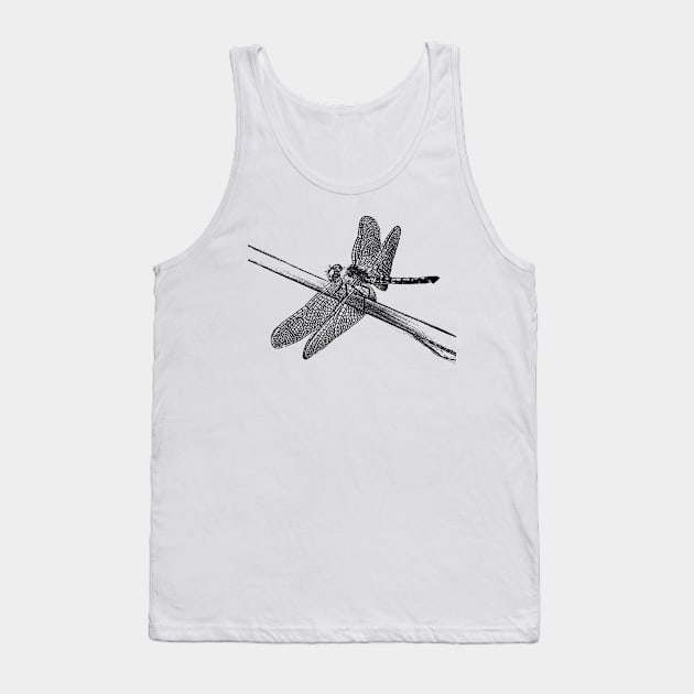 Dragonfly Tank Top by wanungara